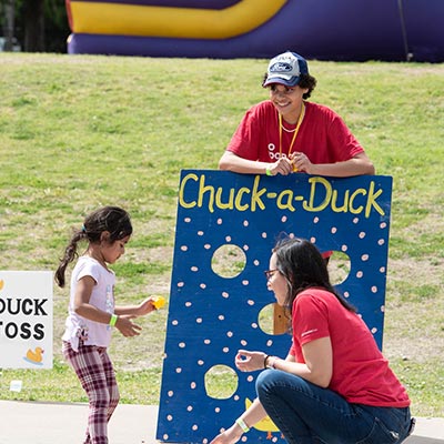 Duck toss